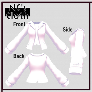 【61アバター対応】Jacket_01【NC's Cloth】 缩略图 3