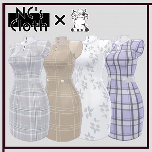 【61アバター対応】Dress_01【NC's Cloth】 缩略图 13