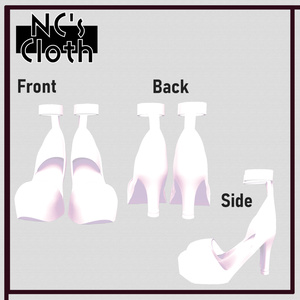 【61アバター対応】Shoes_03【NC's Cloth】 缩略图 3