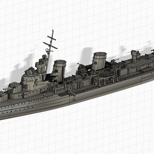 3Dプリント艦船キット - BOOTH