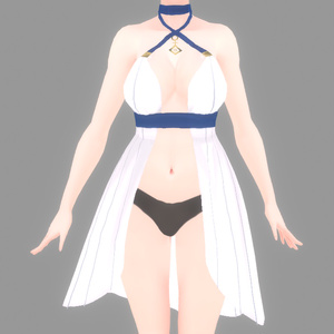 【VRoid Beta Ver.】Oceanid Dress Texture オーシャニードレス 