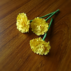 タンポポ 造花(三本)