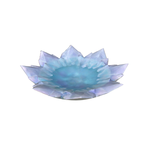 Ice crystal plate 3d model