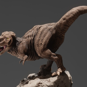 幼体カルノタウルス ガレージキット 未塗装フィギュア - ヤナギノボル