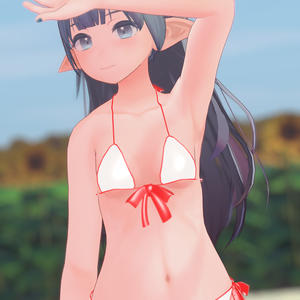 おおきなリボン🎀の水着👙forDigi-el