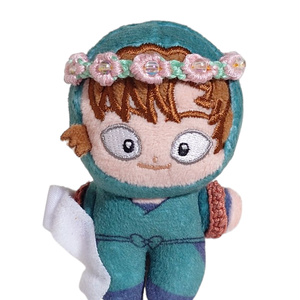 16cm ぬい服 着ぐるみ おすわり(ピンク) - りりのハンドメイド