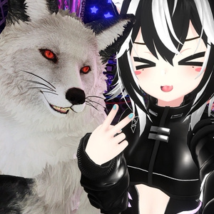 Rindo 竜胆 Hair Black White Texture 缩略图 2