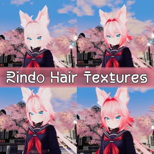 Rindo 竜胆 Hair Pink Hues Textures