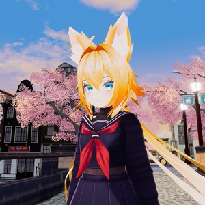 Rindo 竜胆 Hair Orange Hues  Textures 缩略图 3