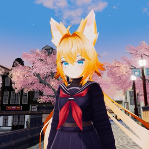 Rindo 竜胆 Hair Orange Hues  Textures 缩略图 4