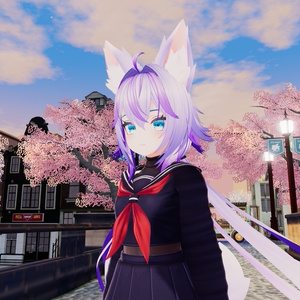 Rindo 竜胆  Hair Violet Hues Texture 缩略图 3