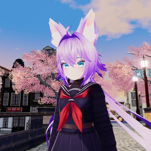 Rindo 竜胆  Hair Violet Hues Texture 缩略图 4