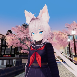 Rindo 竜胆 Hair Pale Lilac Red Textures 缩略图 4