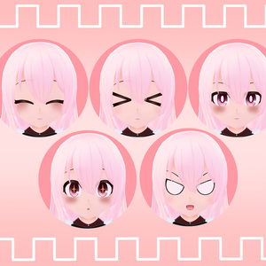 VRchatオリジナル３Dモデル"ミナ" 缩略图 3