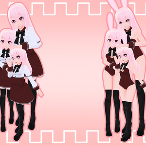 VRchatオリジナル３Dモデル"ミナ" 缩略图 6
