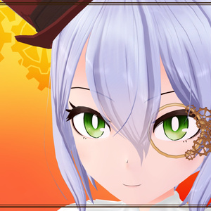 VRchat用アクセサリー"歯車モノクル" 缩略图 3