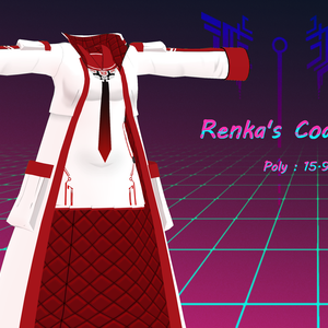 VRchatアバター衣装[Renka's Coat]