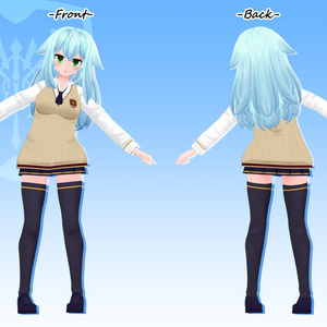VRCオリジナル３Dモデル"Mari"1.03ver 缩略图 4