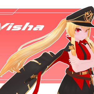 VRCオリジナル３Dモデル"Visha"2.0ver 缩略图 2