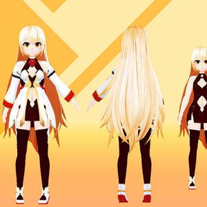 VRchatオリジナル３Dモデル"リラ" 缩略图 2