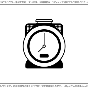 【ベクター素材】20220317_時計2