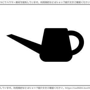 【ベクター素材】20220609_じょうろ1
