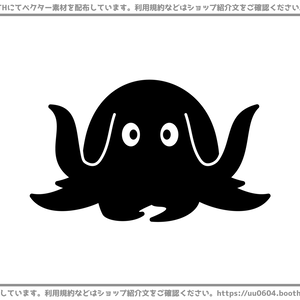 【ベクター素材】20220822_タコ1