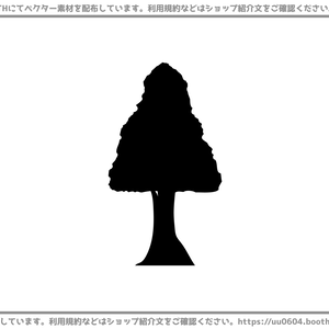 【ベクター素材】20221028_木2