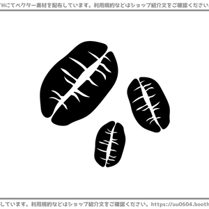 【ベクター素材】20221218_コーヒー豆1
