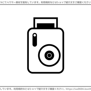 【ベクター素材】20221222_カメラ2