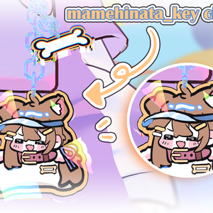まめひなたmamehinata_key chain
