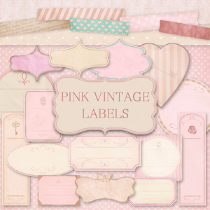 PINK VINTAGE LABERS