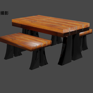 Table&Chair Ceries01（Unity/Blender）
