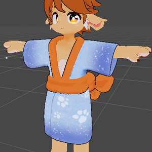 【レイニア用】シンプル浴衣