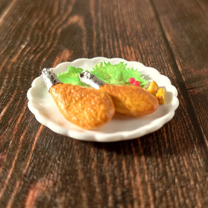 大きなクリスマスチキン【星空工房様ドールアイコラボ】