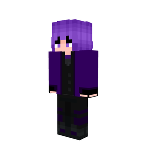 紫色PVP用マイクラスキン