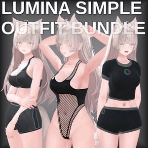 [LUMINA EXCLUSIVE] Simple Outfit Bundle