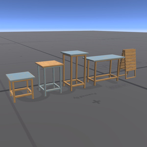 【Vketブース想定】4x4x5 Garden House Booth 缩略图 4