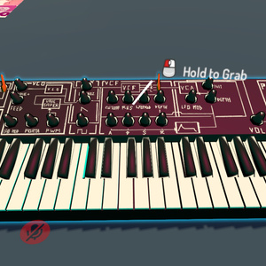 【FBX】アナログシンセ2種【ボーン有】