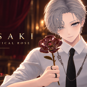 【期間限定無料・PC向け】機械仕掛けの薔薇｜開閉・開花エフェクト・アバター小物