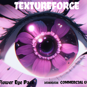 Pink Flower Eye Pack