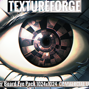 Checker Board Eye Texture Pack - Checkmate Your Design!