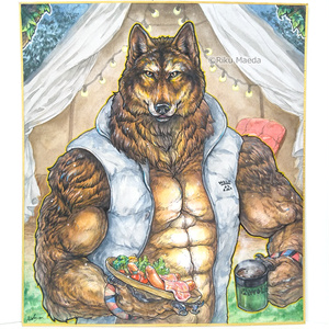 狼 獣人の描き方 オオカミの特徴からワーウルフを描いてみる 前田陸 Riku Maeda のイラスト Pixiv