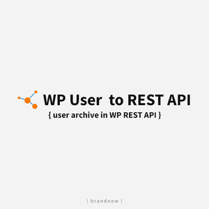 WP User to REST API