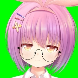 【動く！大きな丸アンダーフレームメガネ】アイテムとして使用　