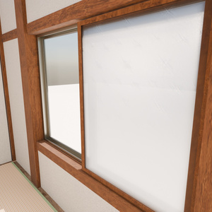 8畳間和室【3Dモデル】【家具なし】 缩略图 7