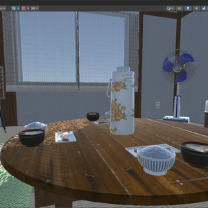 お茶の間セット【3Dモデル】 缩略图 7