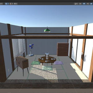 お茶の間セット【3Dモデル】 缩略图 10
