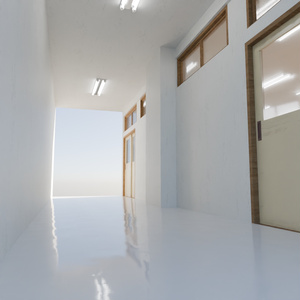 【3Dモデル】空き教室 缩略图 10