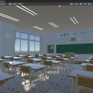 【3Dモデル】教室セット 缩略图 9